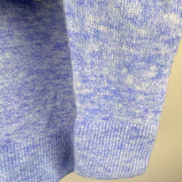 Banana Republic Women's Size XS Sweater Blue Long Sleeve Merino Wool, Alpaca - Picture 5 of 13